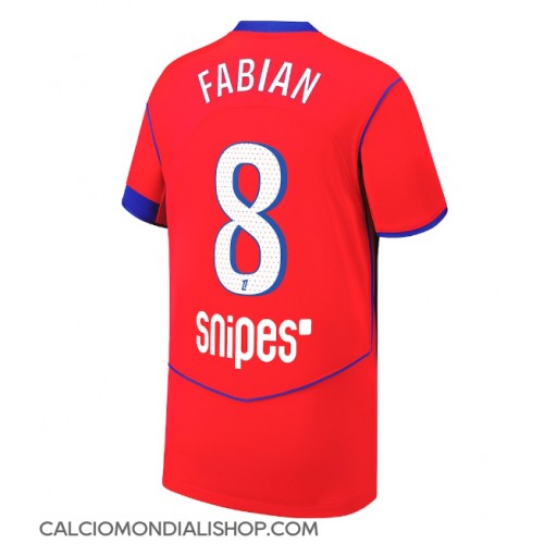Maglie da calcio Paris Saint-Germain Fabian Ruiz #8 Terza Maglia 2025-26 Manica Corta
